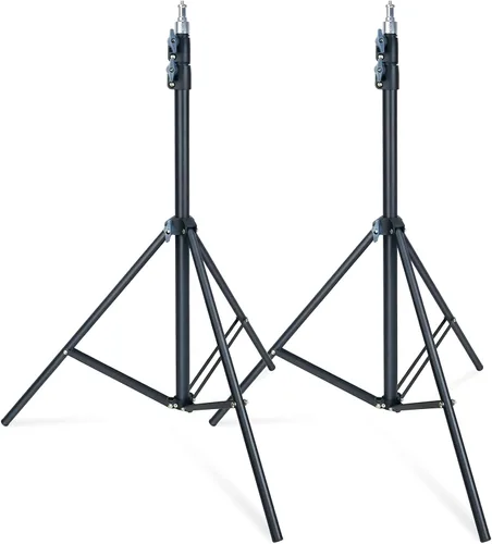 LINCO Lincostore Zenith - Juego de dos soportes de luz para estudio fotográfico de 7 pies para HTC Vive VR, video, retrato y fotografía de producto
