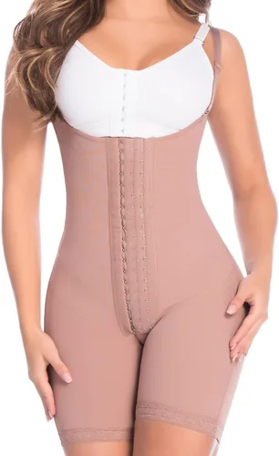 DELIÉ by Fajas DPrada 09111 Fajas Colombianas Faja Posparto Faja Moldeadora de Cuerpo Completo para Mujer