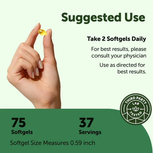 Miniatura 3 de Micro Ingredients Aceite de orégano con aceite de semilla negra, 75 cápsulas blandas Complejo de aceite de orégano 2 en 1 y aceite de semilla