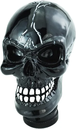 Palanca de cambios con forma de calavera para palanca de cambios de velocidad, ajuste universal para la mayoría de los coches