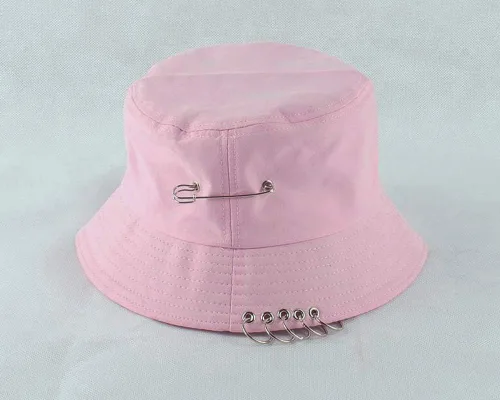 Miniatura 4 de Sombreros de pescador unisex con anillo de hierro plegable, sombrero de pescador, protección solar, sombrero de verano al aire libre