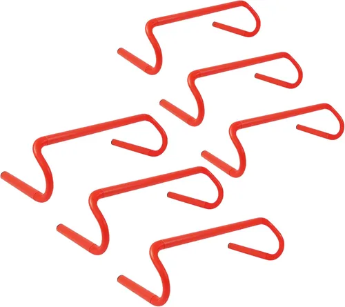 YEXEXINM Paquete de 6 obstáculos de entrenamiento de velocidad de agilidad, 6 pulgadas desmontables de entrenamiento de agilidad, equipo de práctica