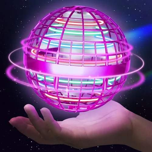Miniatura 8 de Sosuy Bola de orbe voladora 2026 para niños, mágico, hover cósmico, boomerang, espacio, flotante, mini drone giratorio a mano, juguetes de Navidad
