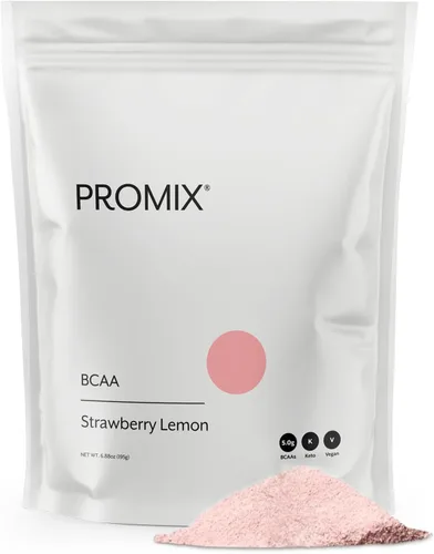 Miniatura 8 de Promix BCAA - Polvo energético posentrenamiento – 0.18 oz de BCAA micronizados, sin azúcar, a base de plantas, vegano, cetogénico, limón