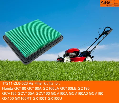 Miniatura 2 de Filtro de aire GCV160 para Honda 17211-ZL8-023 compatible con GCV190 GCV160A GCV160LA GCV135 GC135 GC160 GC190 GCV190LA Engine HRB216 HRB217