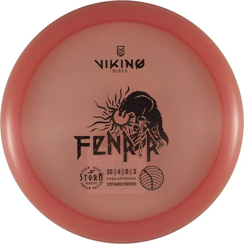 Viking Discs Fenrir Storm Plastic | Conductor de distancia | Conductor de golf de disco intermedio
