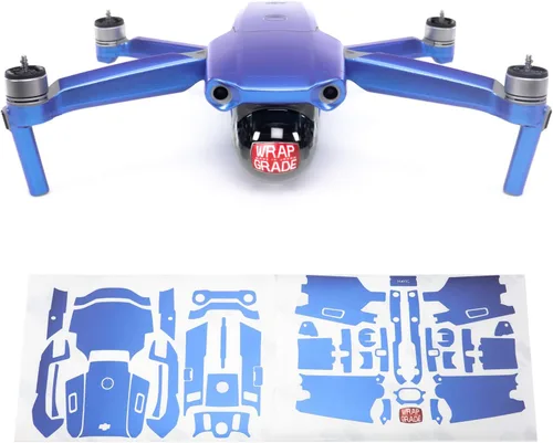 Miniatura 6 de Wrapgrade Unidad Principal Skin Compatible con DJI Mavic Air 2 (Titanio)