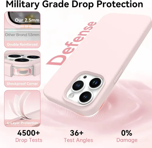 Miniatura 3 de BENTOBEN for iPhone 14 Pro Max Case, Soft Silicone Gel Rubber Bumper Microfiber Lining Hard Back Shockproof Protective Phone Cover for iPhone 14 Pro