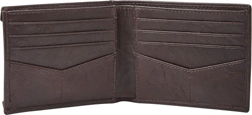 Miniatura 2 de Fossil Men's Leather Bifold Sliding 2-in-1 with Removable Card Case Wallet