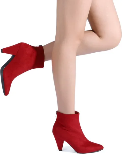 Miniatura 6 de DREAM PAIRS - Botas de tacón alto de aguja y punta fina para mujer