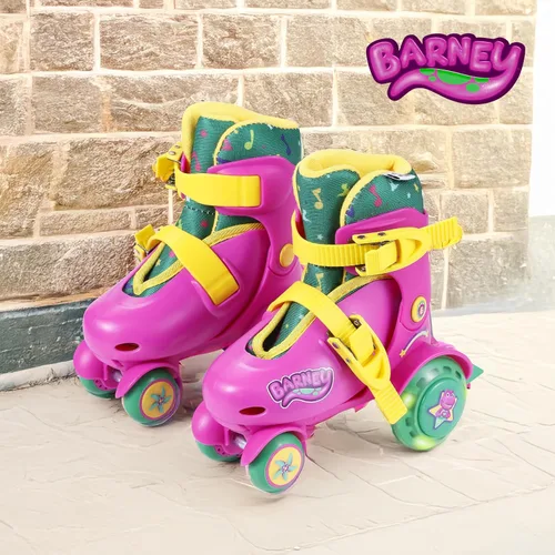 Miniatura 5 de Patines de entrenamiento para niños, ruedas iluminadas, rodamientos ABEC 5, material de PVC duradero, forro de espuma para zapatos, perfectos