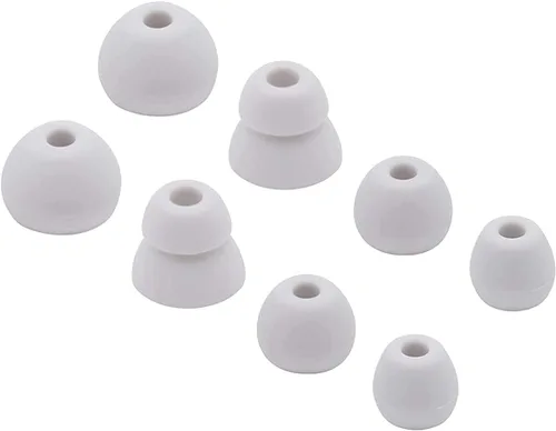 Miniatura 5 de ALXCD Almohadillas de espuma compatibles con auriculares Beats Flex, S/M/L/3 tamaños, 6 pares de almohadillas de espuma viscoelástica suave, Negro