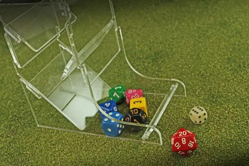 Miniatura 2 de LITKO Torre de dados Rodillo de dados Vaso de dados Bota de dados TTRPG Juegos de mesa (negro)