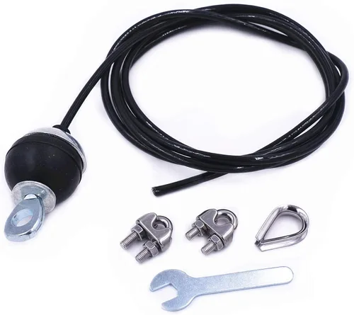 J Bryant Fitness Cable de Repuesto para Gimnasio Polea de Fitness Gruesa de 5mm Cuerda de Alambre de Acero Resistente para Gimnasio en Casa