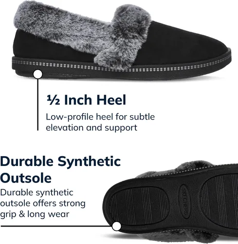Miniatura 3 de Skechers Pantuflas demasiado acogedoras para mujer