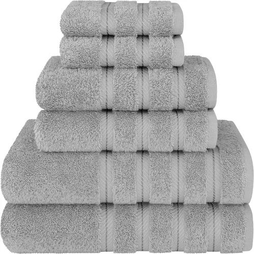 Miniatura 52 de American Soft Linen Toallas de baño jumbo grandes de 35 x 70 pulgadas, 600 GSM, 100% algodón, sábanas de baño turcas, toallas de baño de lujo