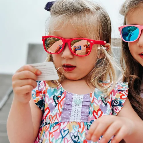 Miniatura 78 de Lentes de sol polarizados de goma elastómero termoplástico (TPEE) flexible, para niñas y niños de 3 a 9 años