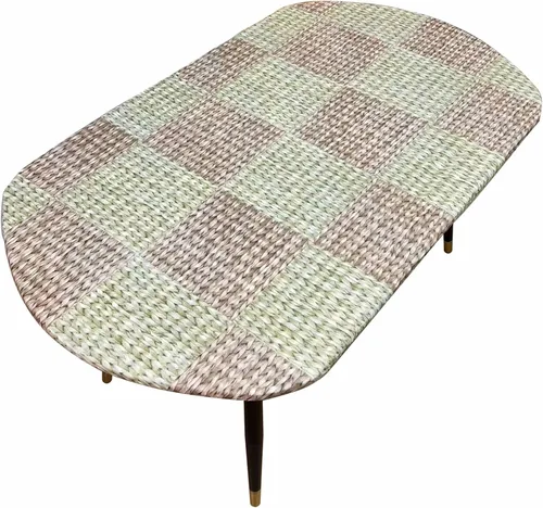 Miniatura 8 de Pioggia Mantel redondo de vinilo ajustable con reverso de franela, mantel elástico, impermeable, a prueba de aceite, mantel de plástico ideal