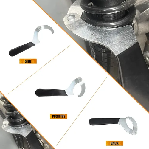 Miniatura 3 de Llave de ajuste de llave de choque de motocicleta de 2 a 4-3/4 pulgadas apta para Harley