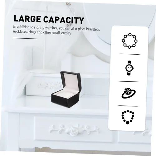 Miniatura 2 de Box storage box mens watches men watches for men single for women relojes inteligentes para hombres pu Case Storage Organizer