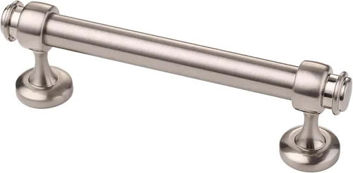 Miniatura 23 de Alzassbg - Paquete de 10 tiradores dorados cepillados para gabinete, manijas de cocina de 3 pulgadas (76mm) de centro a centro de agujero, barra