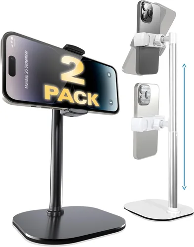 Miniatura 13 de COOPER ChatStand, soporte ajustable para teléfono celular para escritorio, soporte de teléfono para grabación, soporte para iPhone para filmar, A