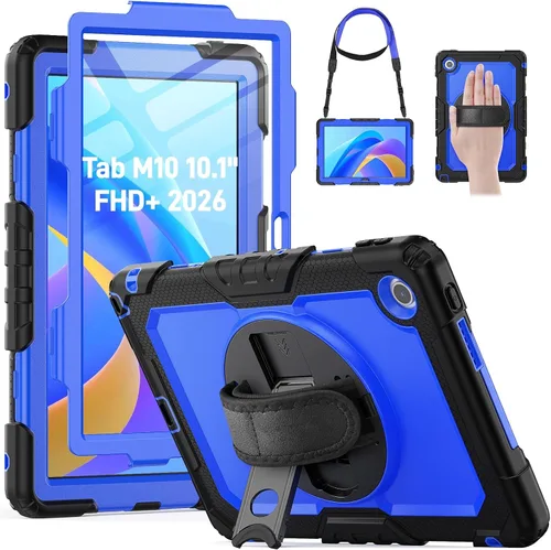 Miniatura 11 de HXCASEAC Funda para Lenovo Tab One de 8.7 pulgadas (TB-305FU) con protector de pantalla, soporte para bolígrafo, correa de mano, soporte ajustable