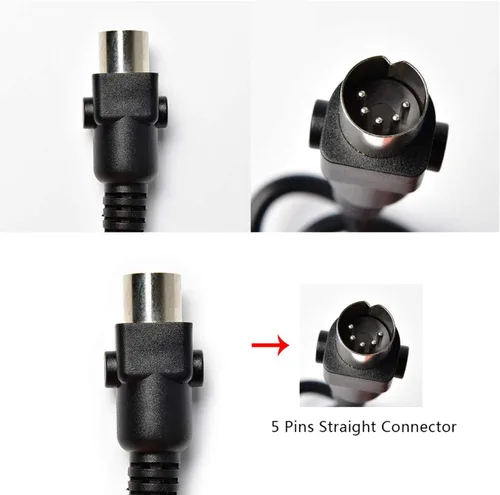 Miniatura 3 de Reemplazo remoto de silla elevadora, 5 pines, 2 botones, recto, control remoto reclinable eléctrico, repuesto para la mayoría de marcas de sillas