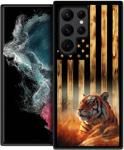 Miniatura 36 de DJSOK Funda para Samsung Galaxy S22 Ultra, diseño de patrón de lujo, a prueba de golpes, resistente, fundas para hombre y mujer, diseño clásico