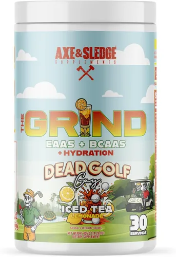 Miniatura 6 de Axe & Sledge The Grind Essential Aminoácidos Polvo EAA y BCAA Recuperación muscular y electrolitos para hidratación Sin estimulantes, vegano