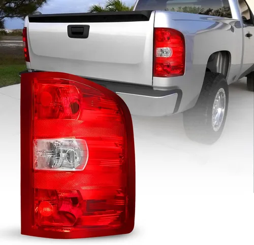 Miniatura 8 de AUTOONE - Para Chevy Silverado 2007-2013 ensamblaje de luces traseras OEM de fábrica compatibles con Chevy Silverado 1500/2500HD 3500HD, GMC Negro
