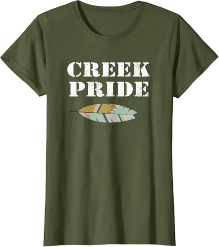 Miniatura 68 de Creek Native American Pride - Camiseta, Negro, S