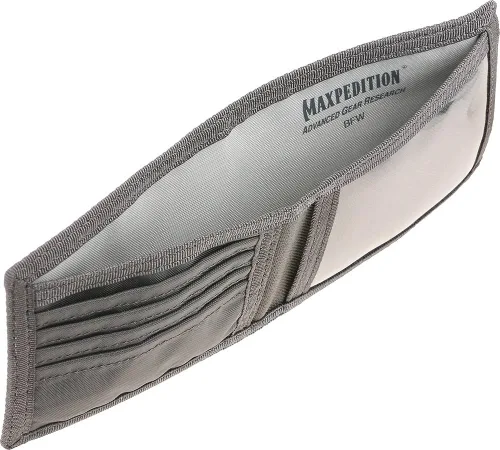 Miniatura 4 de MAXPEDITION BFW - Billetera Bi Fold, color negro, 9x0.125x4