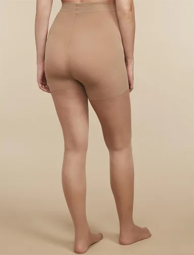 Miniatura 4 de Motherhood Maternity Medias de compresión transparentes para mujer, para embarazo, sobre el vientre