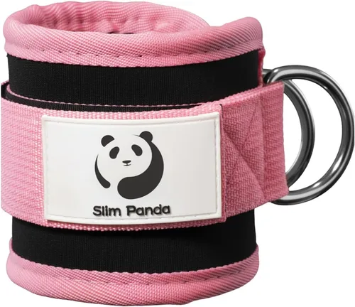 Slim Panda Correa de tobillo para máquina de cable, tobillo para patadas, abductores de cadera, entrenamientos de glúteos, extensiones de piernas,