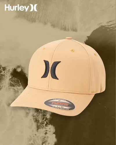 Miniatura 42 de Hurley Gorra de béisbol para hombre - Flexfit - Gorras de béisbol ajustadas para hombre (tamaños: S-XL)