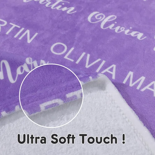 Miniatura 7 de Se envía al día siguiente: manta de bebé personalizada para niños y niñas, manta de franela, mantas para recién nacidos, regalos personalizados