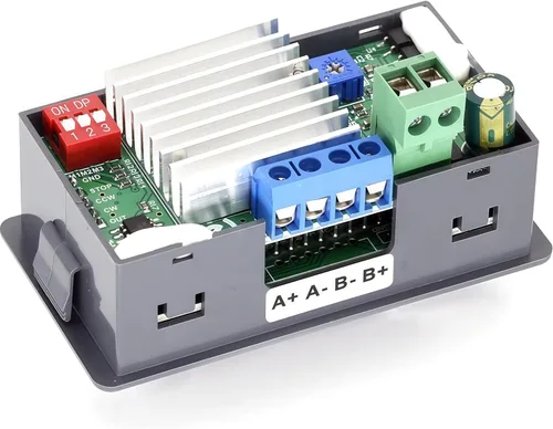 Miniatura 5 de TKXEC Controlador de controlador de motor paso a paso DC 5-30V 4A Placa integrada Módulo de control de ángulo de velocidad de pulso adelante/reverso