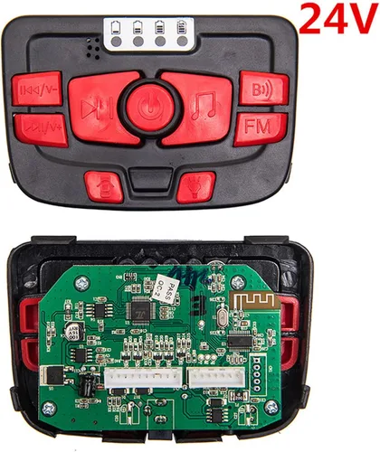 Miniatura 2 de jiaruixin - Panel central de PCB multifunción para niños, 24 V, placa de circuito impreso, control de placa base, sistema de operación