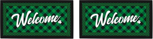 Miniatura 24 de ThisWear Felpudo de San Patricio para el Día de San Patricio, felpudo gaélico de perfil bajo