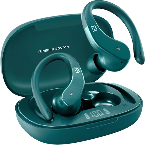 Miniatura 8 de Back Bay Audio - Auriculares inalámbricos Bluetooth para corredores de Back Bay Audio, con gancho para colocar sobre la oreja, graves profundos