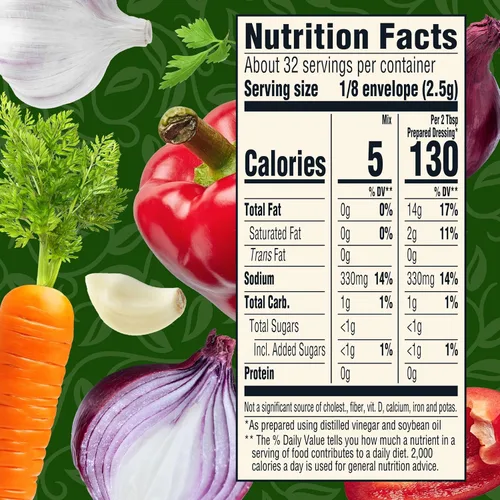 Miniatura 3 de Good Seasons Mezcla de aderezo italiano picante y condimento para recetas, paquetes de 4
