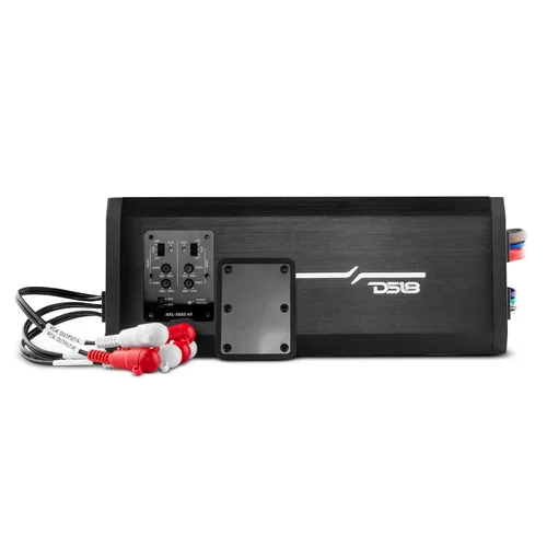 DS18 Hydro NXL-X850.4D Amplificador marino impermeable de 4 canales, clase D, rango completo a 4 ohmios, 250 x 4 RMS 2400 vatios de pico, ideal para
