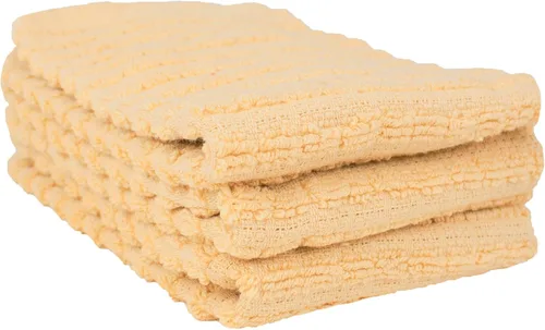 Miniatura 14 de Ritz Royale Collection - Juego de paños de cocina de 100 % algodón peinado, altamente absorbente, 13-3/4 x 12 pulgadas, 3 unidades, grafito sólido