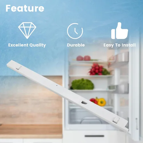 Miniatura 3 de HECASA 240530701 - Percha para frigorífico (derecha), riel deslizante compatible con Frigidaire Refrigerador Reemplazo para AP2116590 240460501