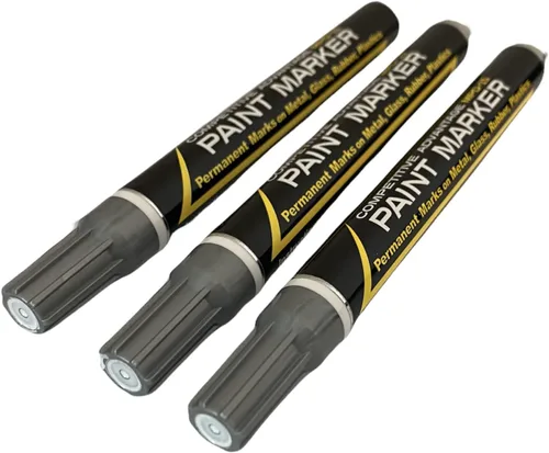 Miniatura 16 de Marcador de pintura esmaltada de ventaja competitiva MPD Permanente Impermeable Resistente a los rayos UV Blanco