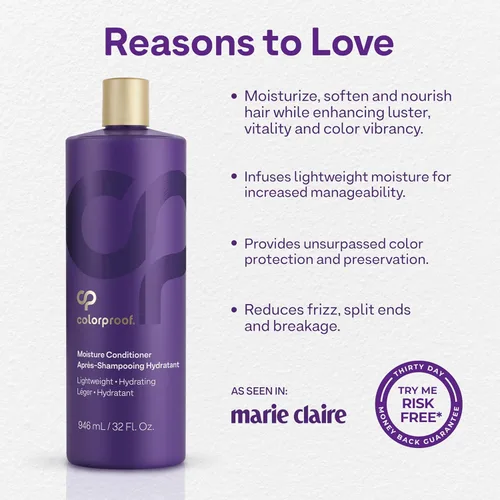 Miniatura 4 de Colorproof Acondicionador Hidratante para Cabello 32FL. Oz. Acondicionador nutritivo e hidratante, aroma a menta Mojito