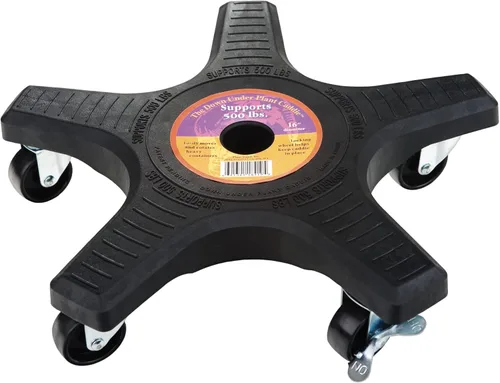 Miniatura 11 de Bosmere Soporte para Plantas de 16 pulgadas - Soporte Rodante para Plantas de Servicio Pesado con Ruedas con Seguro, Capacidad de 500 libras