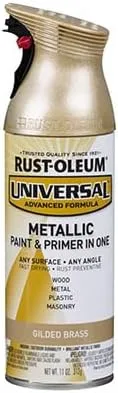 Miniatura 17 de Rust-Oleum 245197 Pintura en aerosol universal para todas las superficies, 12 onzas, negro satinado