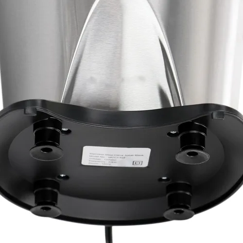 Miniatura 5 de Exprimidor eléctrico de cítricos de acero inoxidable, extractor motorizado de prensa de jugo con mango, máquina exprimidora de limón y naranja